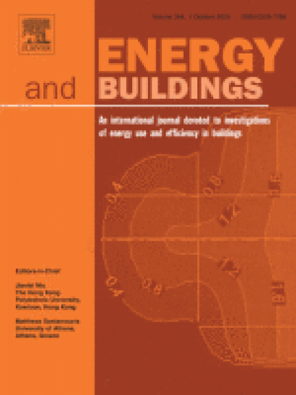 Energy and buildings cover